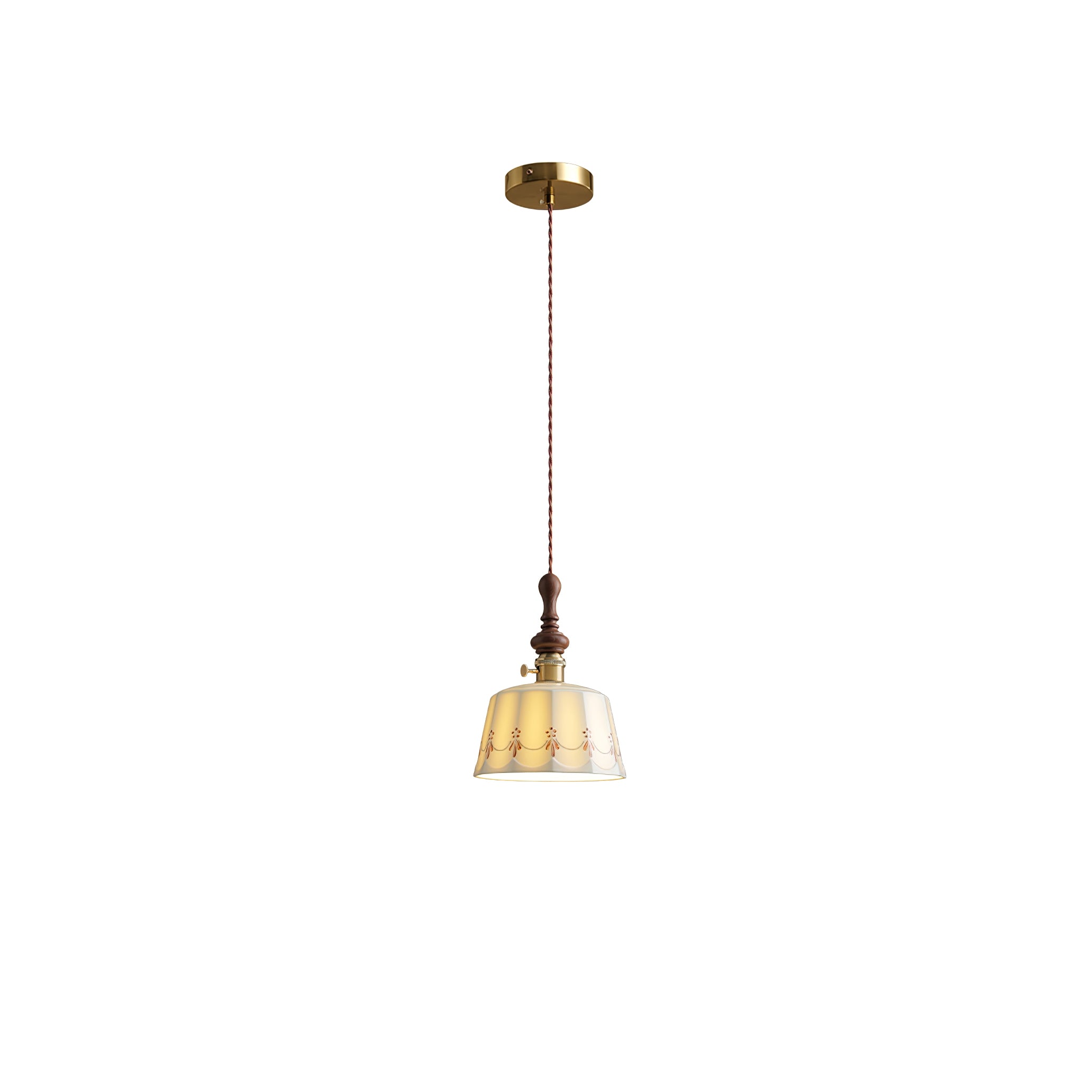 Ceraeyre Vintage Ceramic Pendant Light