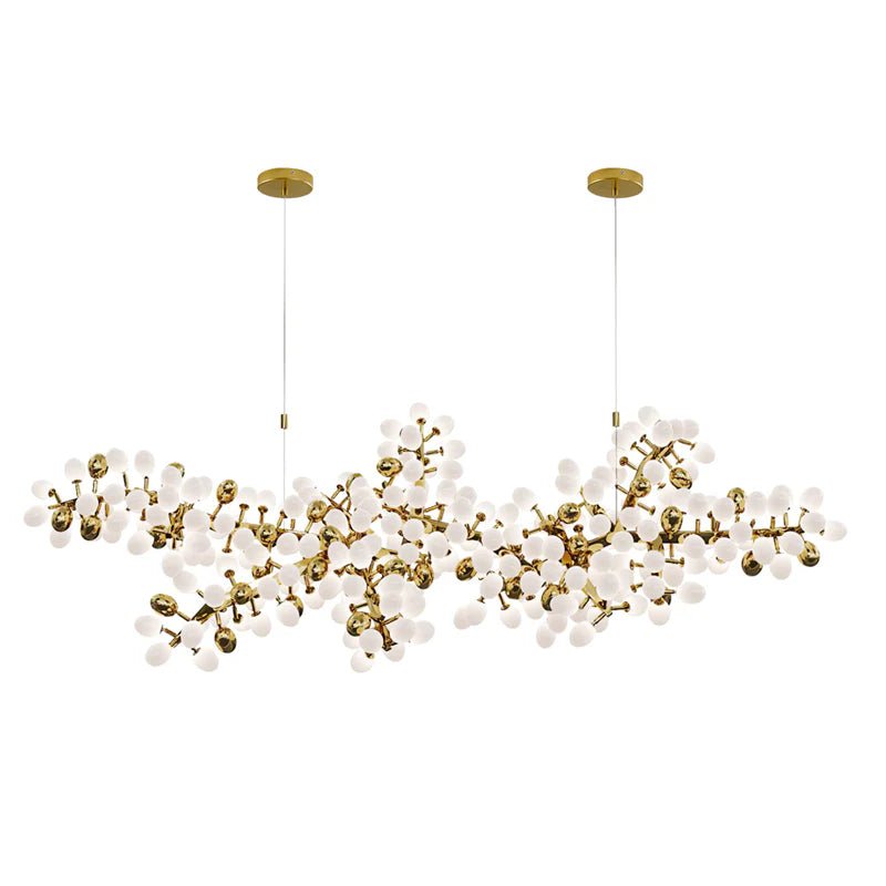 Aldo Elegant Droplet Glass Chandelier