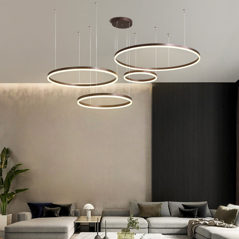 Arisha Modern Pendant Light Tir-Circle - Neutral Decor