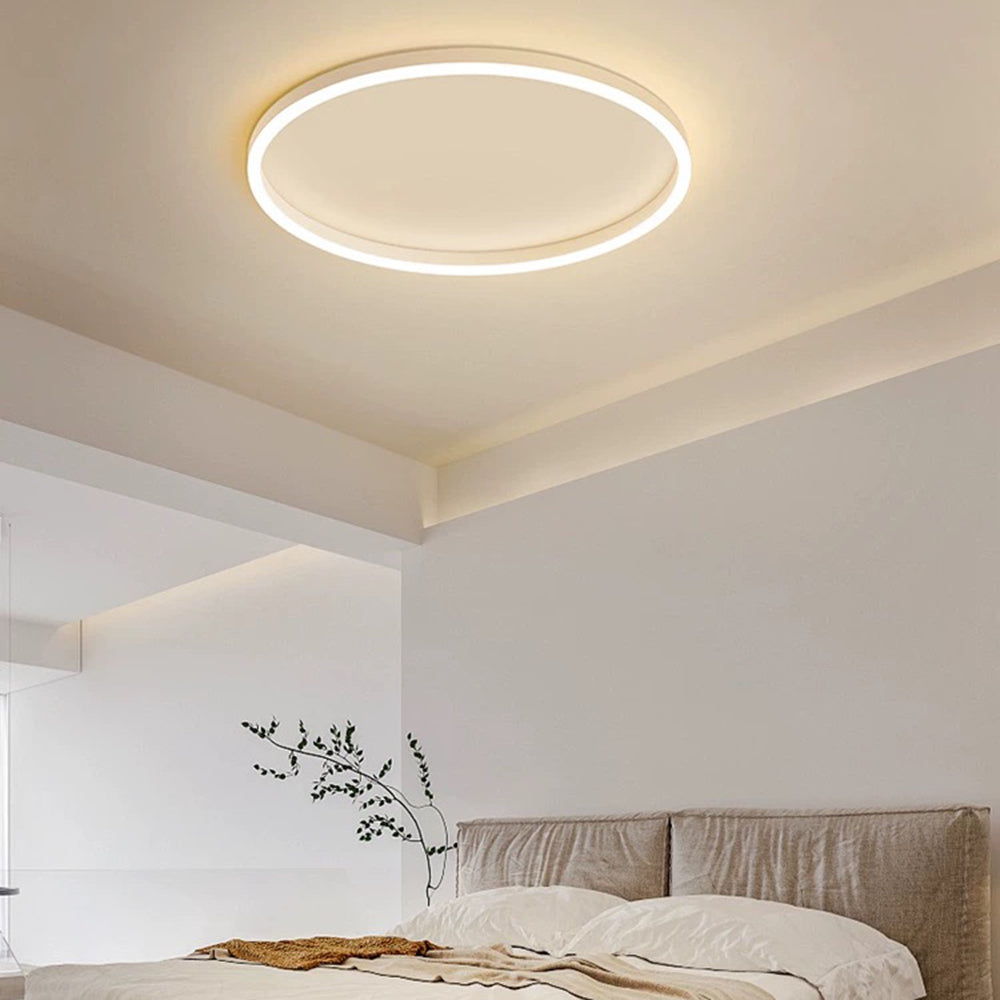 Arisha Modern Flush Mount Ceiling Light Ring - Neutral Decor