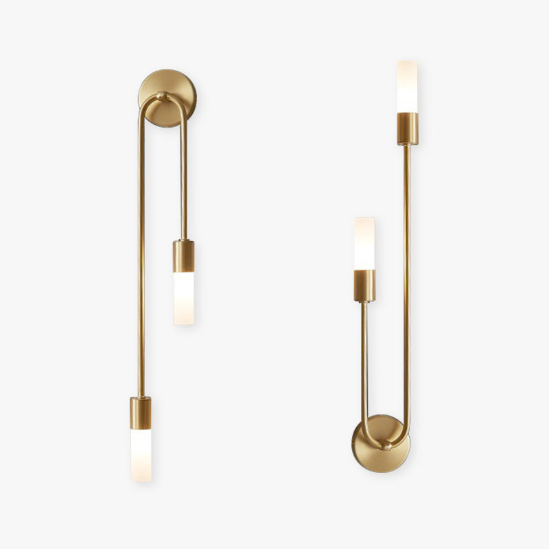 Arisha Modern Stick Wall Sconce for Bedeside - Neutral Decor