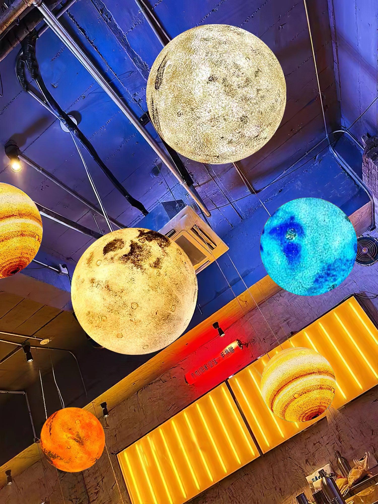 CosmoSphere Planetary Pendant Light