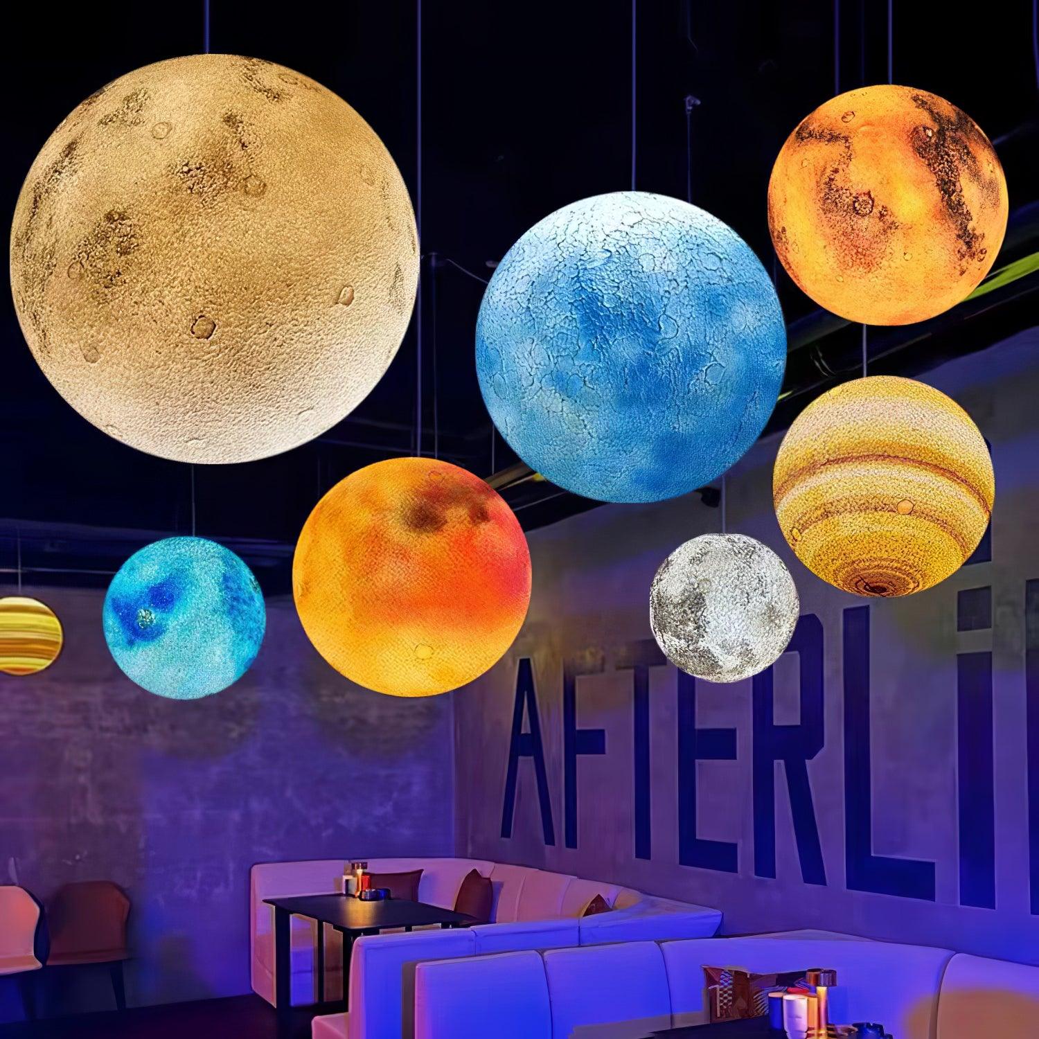 CosmoSphere Planetary Pendant Light