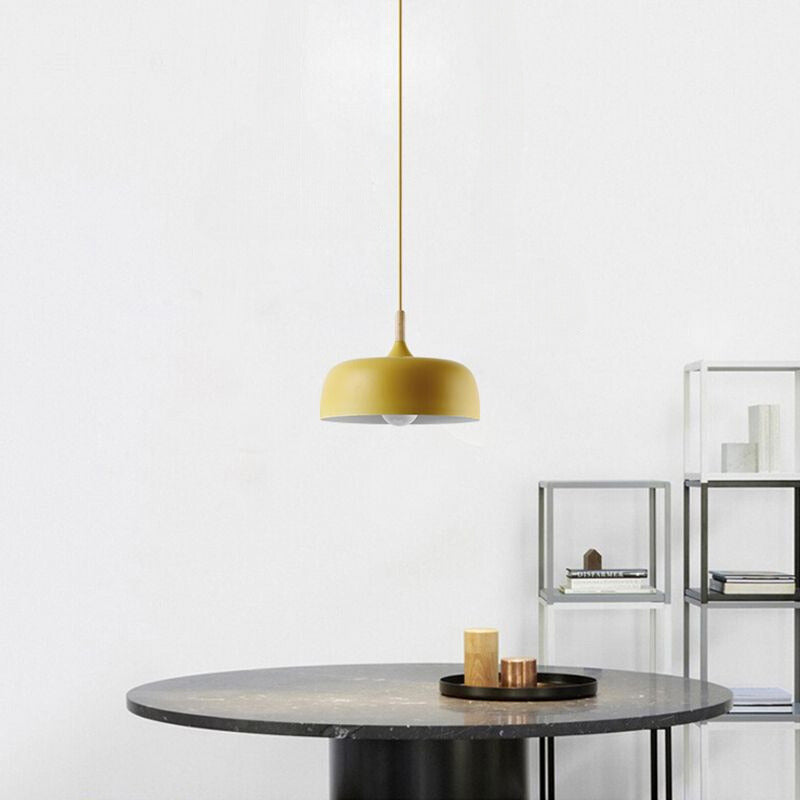 Arisha Modern Pendant Light Dome Macaron Dining Room - Neutral Decor
