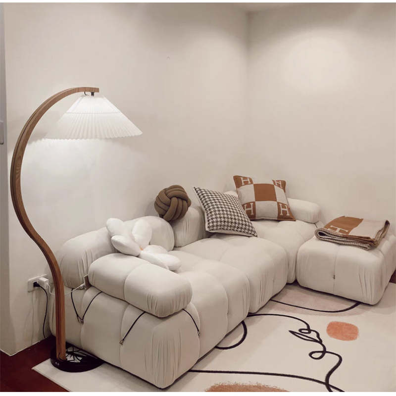 Ritta Floor Lamp Caprani Unique LED Wood Bedroom/Living Room - Neutral Decor