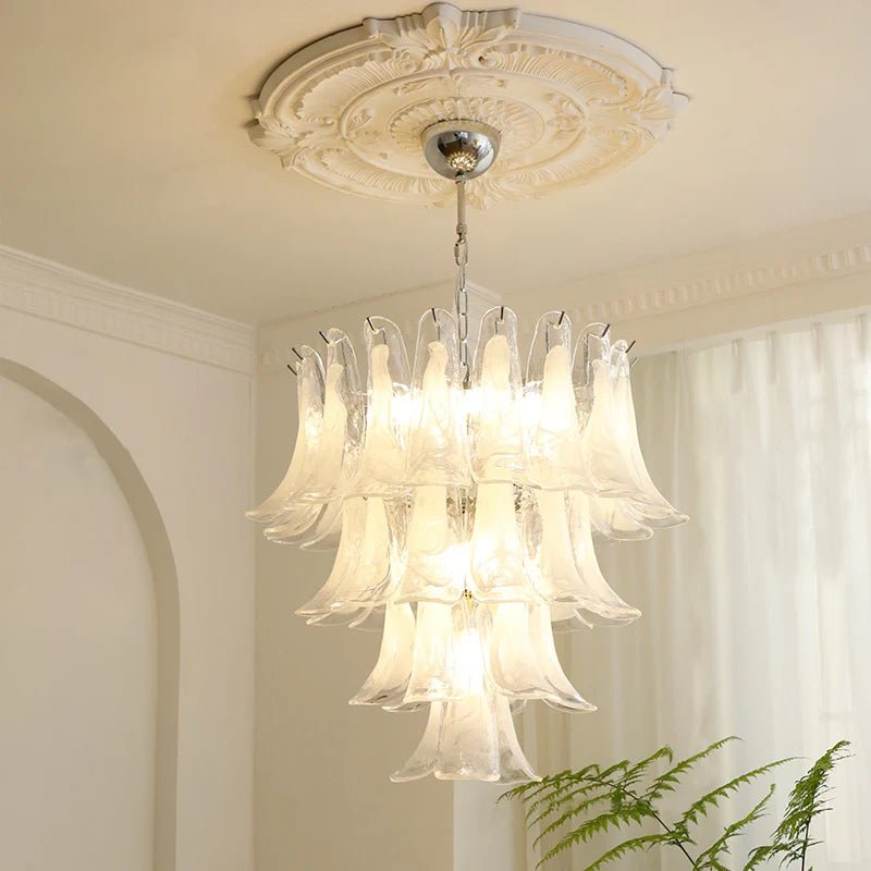 Glyra Amber Bloom Chandelier