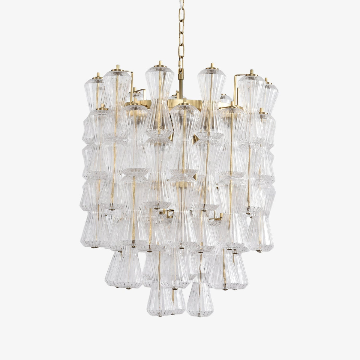 Celarena Chandelier Murano Glass Floral Cascade