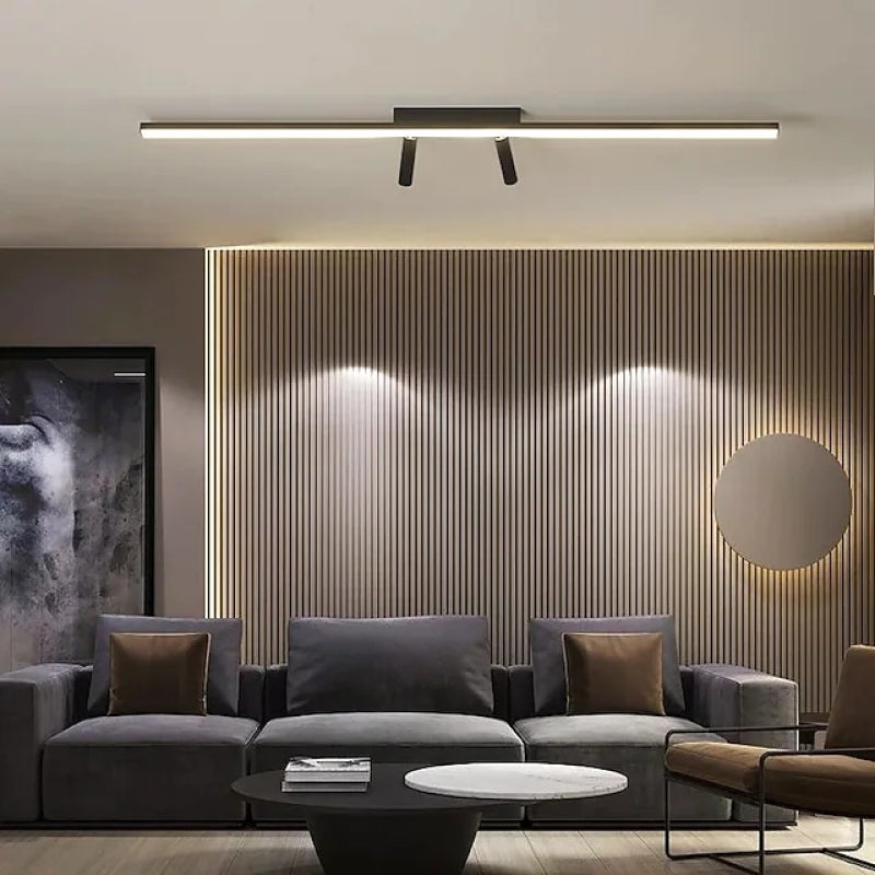 Aim Simple Linear LED Ceiling Light Spotlight - Neutral Decor