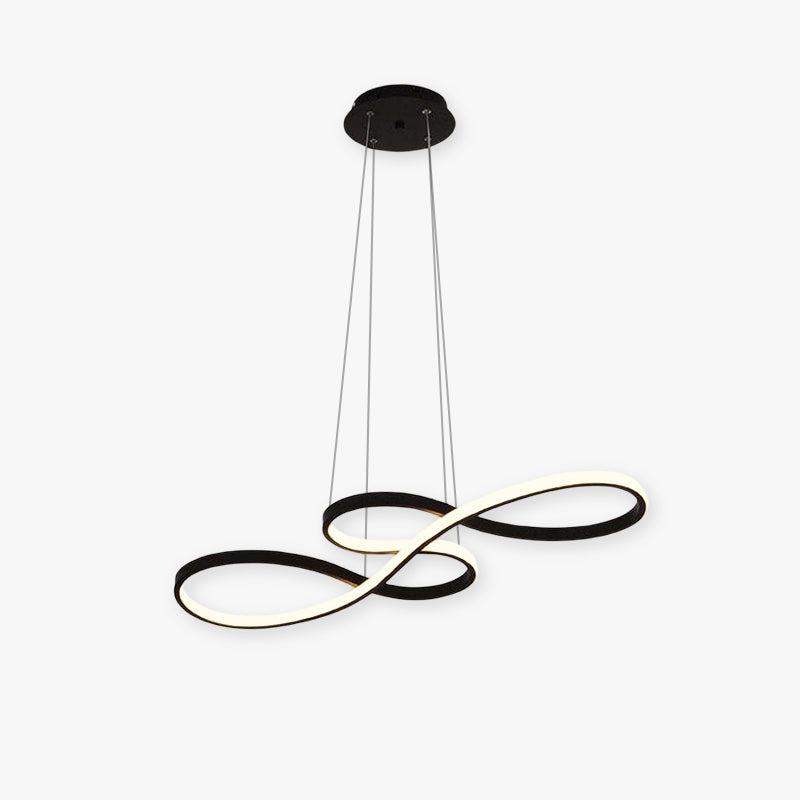 Arisha Modern Chandelier Linear Pendant Light Dining Room - Neutral Decor