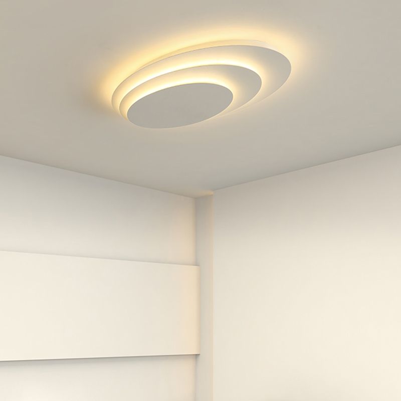 Arisha Modern Nordic Flush Mount Ceiling Light Acrylic Living Room - Neutral Decor