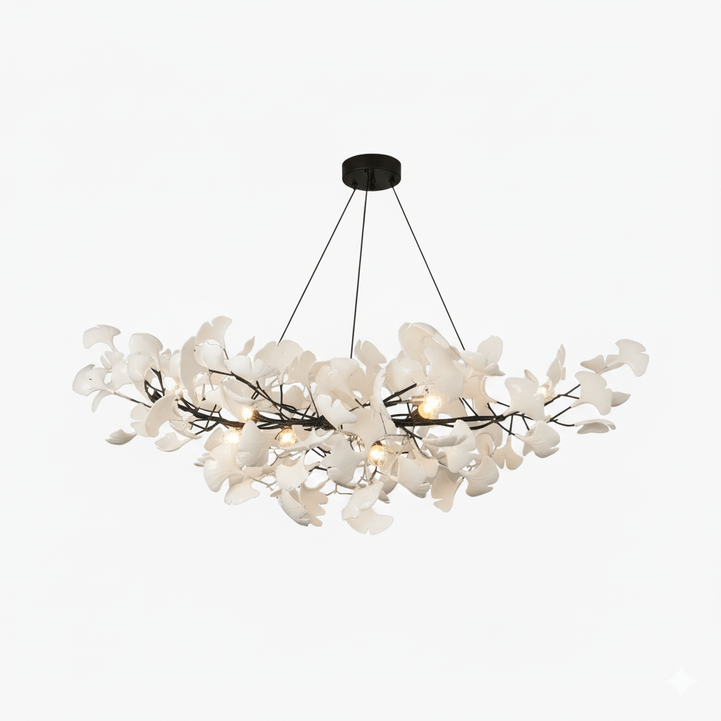 Fioraford Bloom Gingko Chandelier