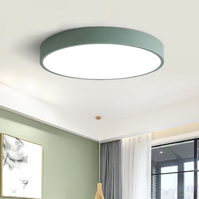 Valentina Ceiling Light Round Flush Mount Bedroom - Neutral Decor