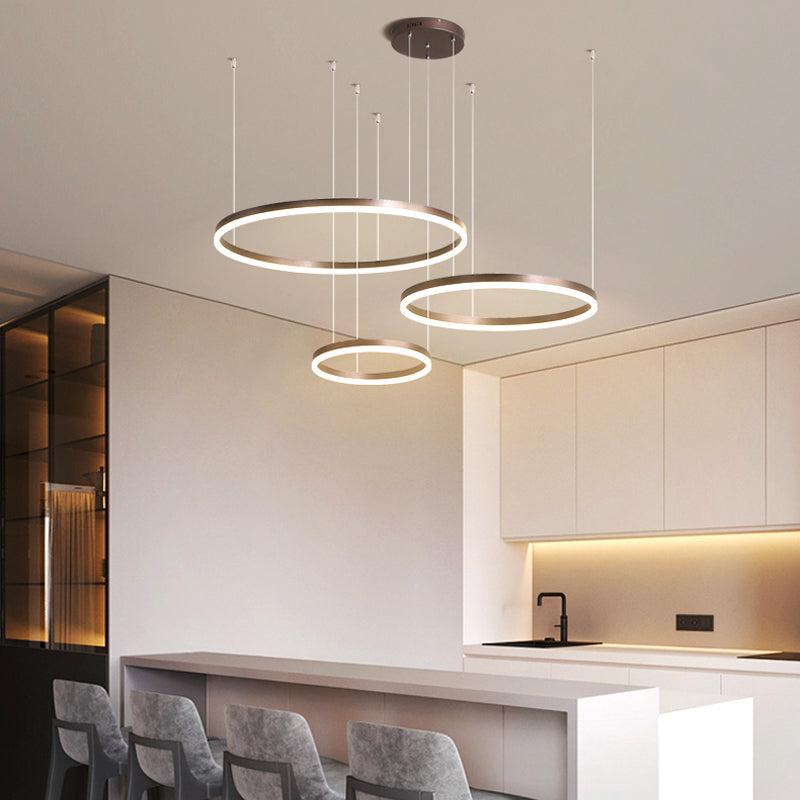 Arisha Modern Pendant Light Tir-Circle - Neutral Decor
