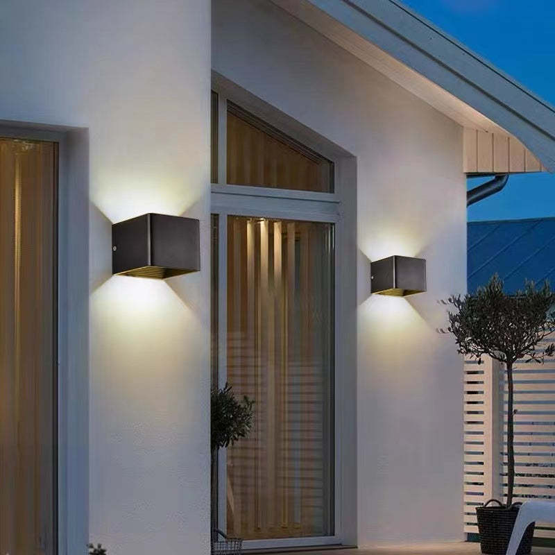Ray Modern Adjustable Square Outdoor Wall Lamp LED - Neutral Decor