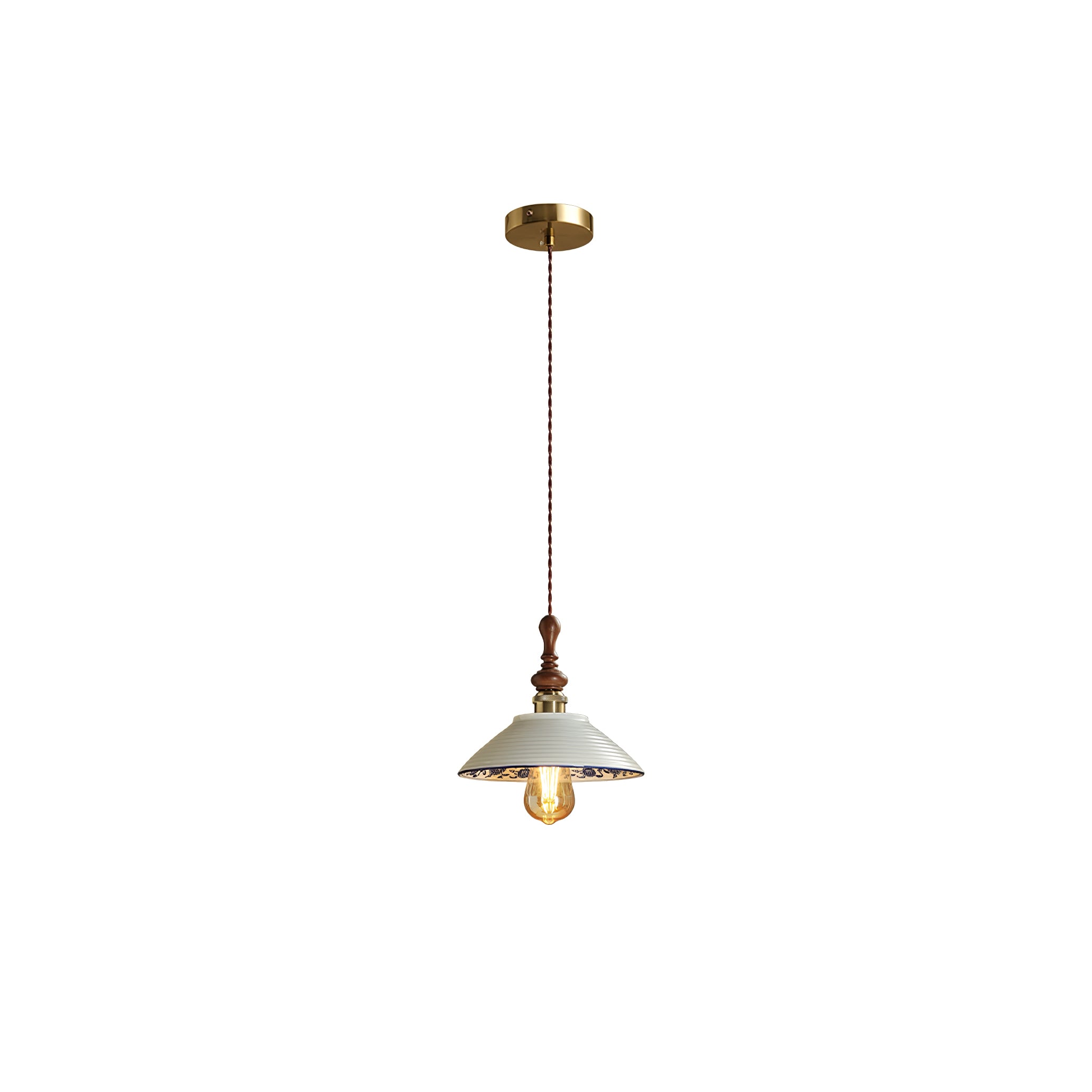 Ciraeor Delft Ceramic Pendant Light