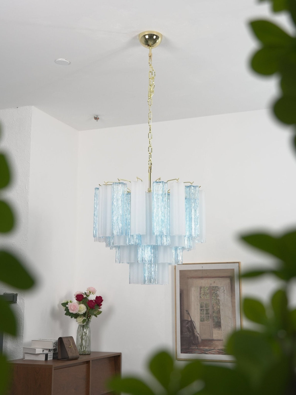 Bexy Glass Cascade Chandelier