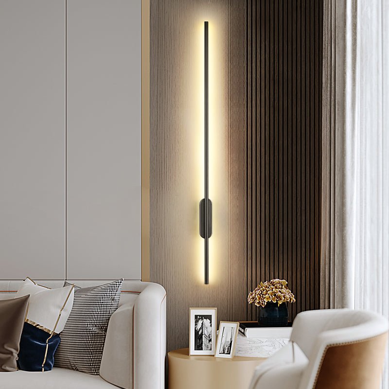 Nomk Black Line Rechargeable Wall Lamp