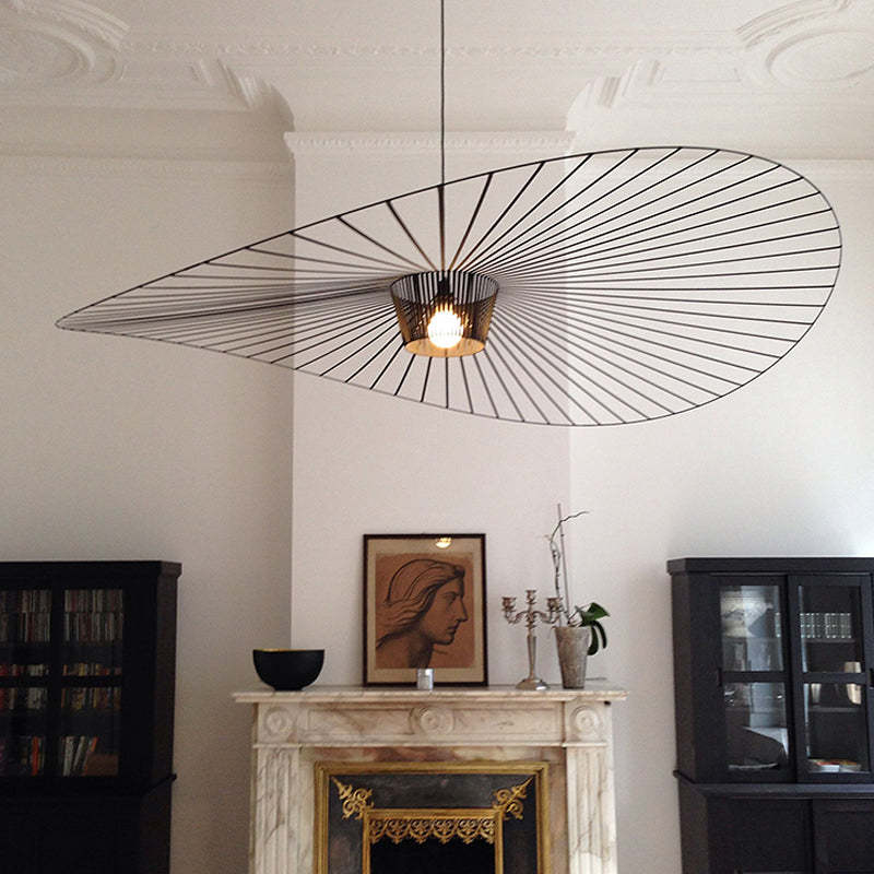 Ritta Modern Flower Fabric Pendant Light - Neutral Decor