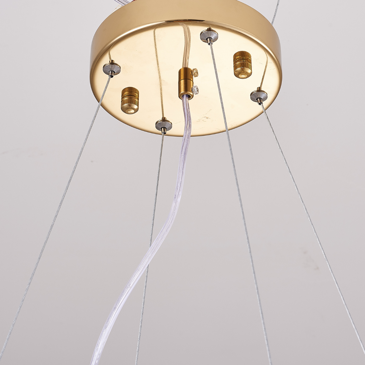 Olivia Gildglow Luxury Ceramic Chandelier Large Foyer Gingko Leaf Living Room - Neutral Decor