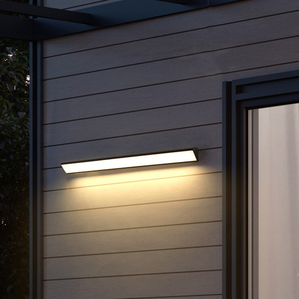 Arisha Modern Tri-Prism Acrylic Waterproof Outdoor Wall Lamp - Neutral Decor