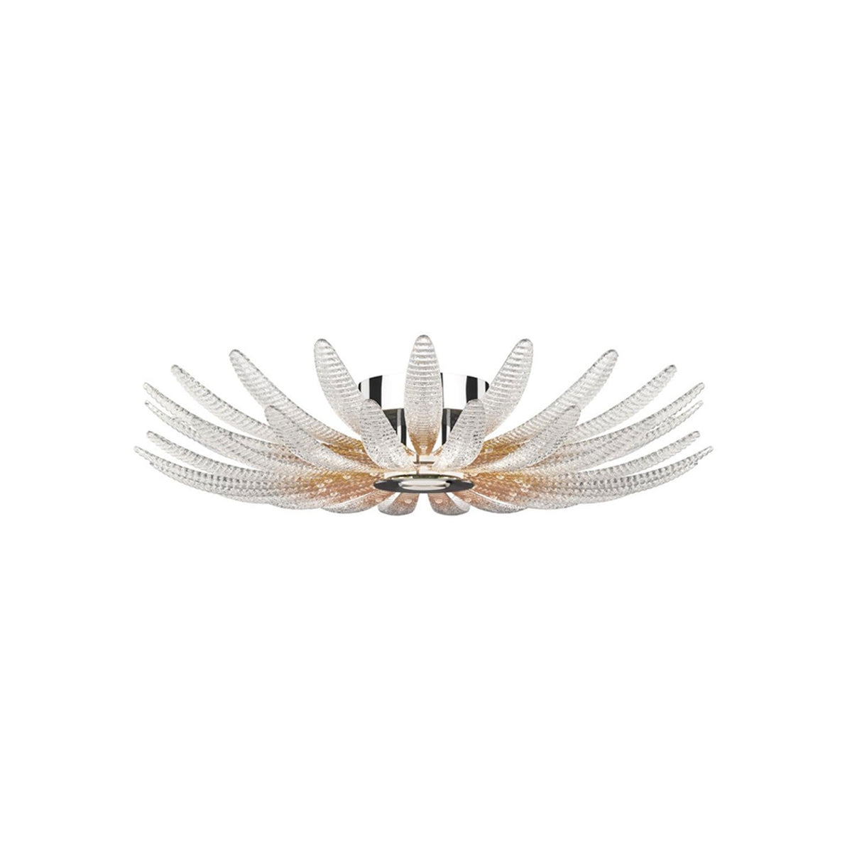 Ignatius Glass Petal Ceiling Light