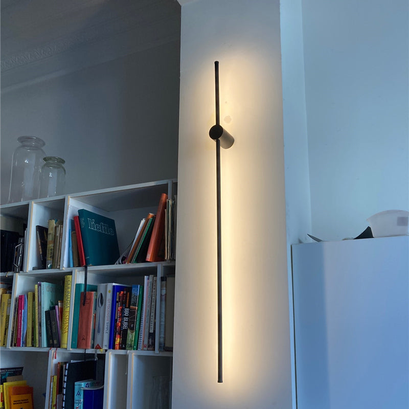 Arisha Minimalist Rotatable Linear LED Outdoor Wall Lamp Corridor Garden - Neutral Decor
