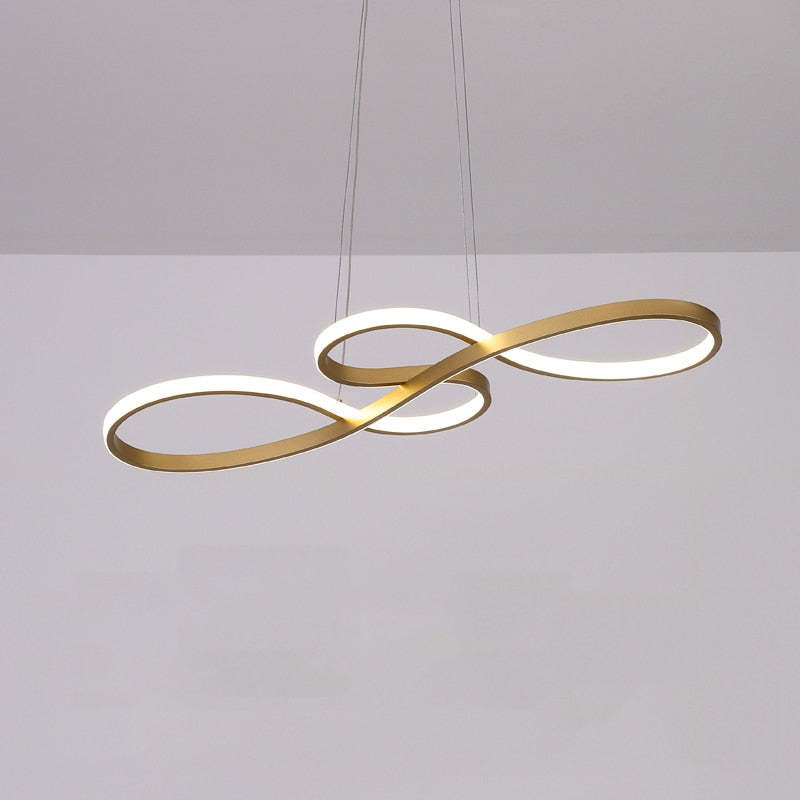 Arisha Modern Chandelier Linear Pendant Light Dining Room - Neutral Decor