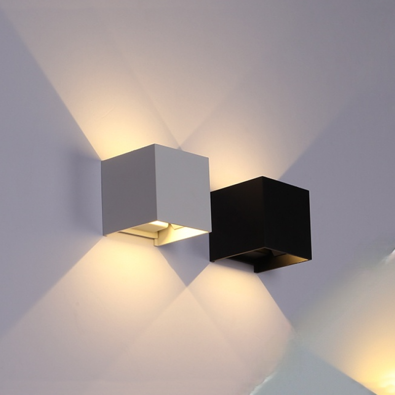 Ray Modern Adjustable Square Outdoor Wall Lamp LED - Neutral Decor