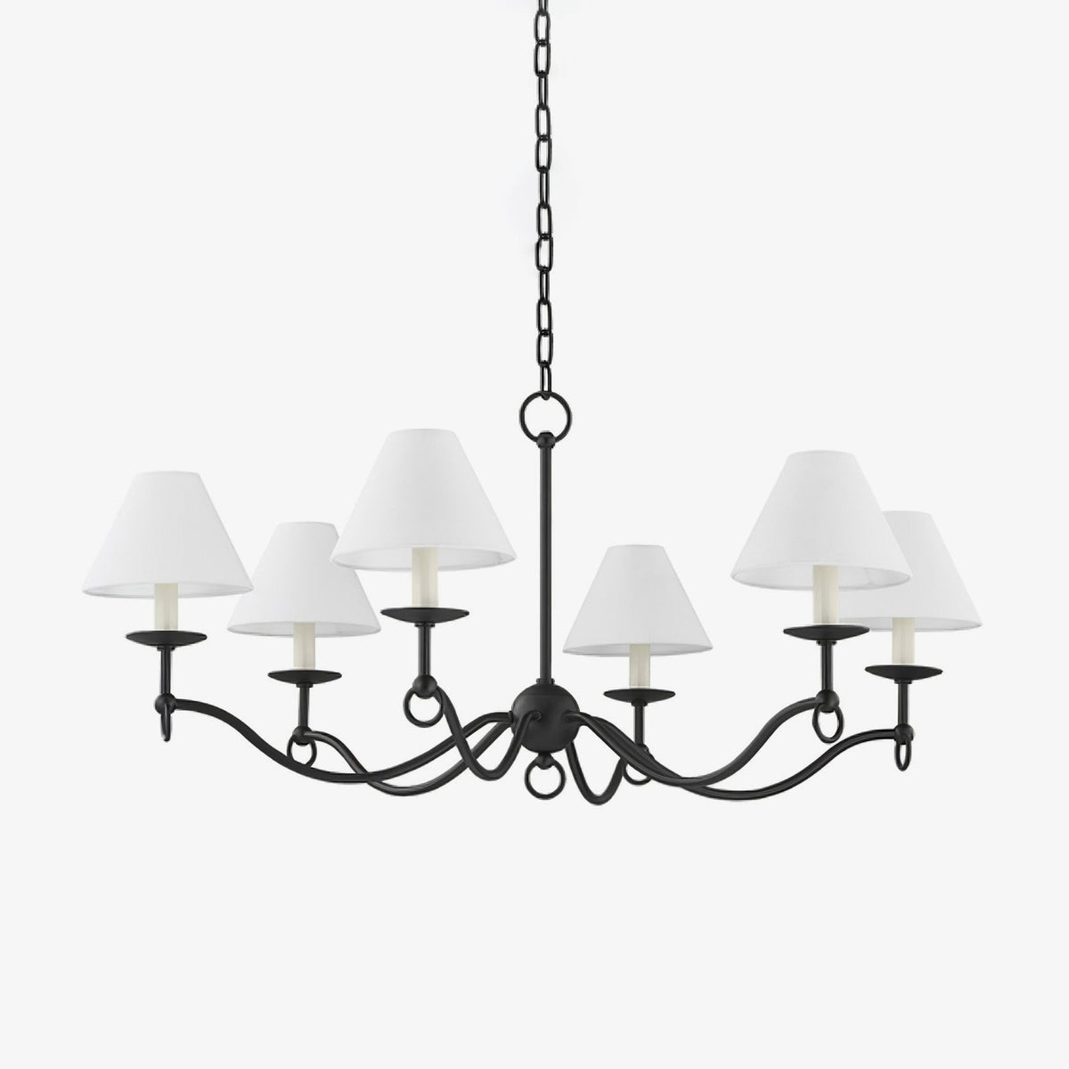 Selirira Chandelier Curved Arms Vintage