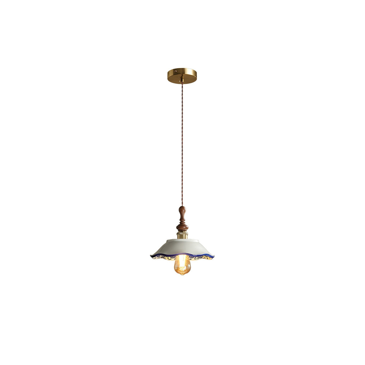 Ciraeor Delft Ceramic Pendant Light
