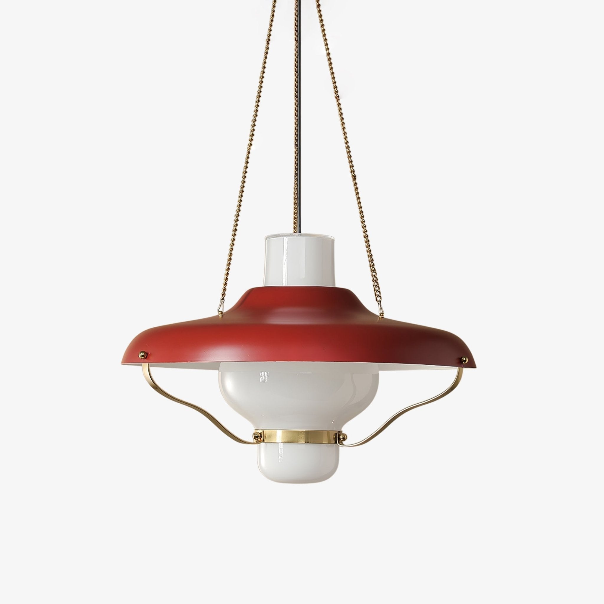 Olaeon Mid-Century Glass Pendant Light