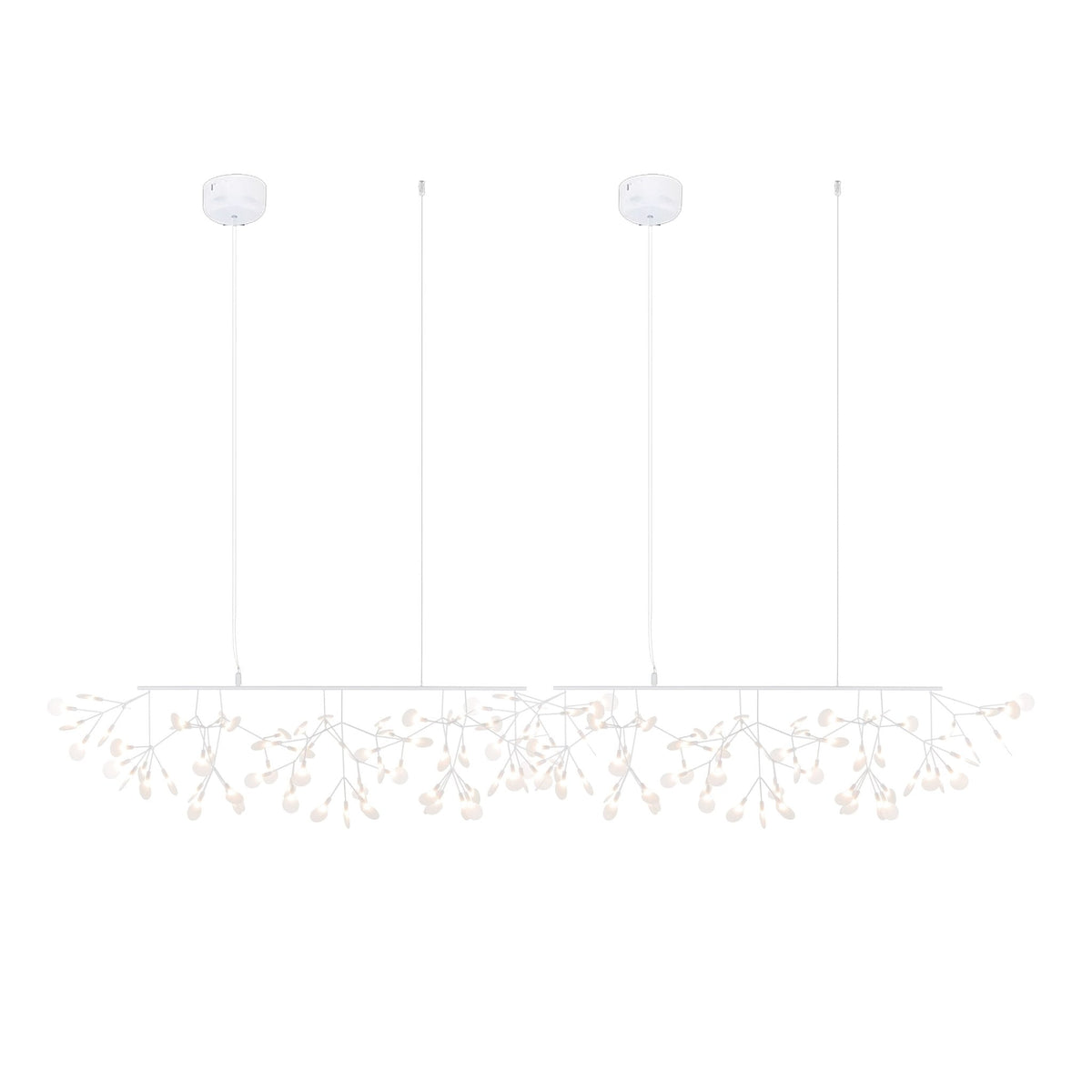 Brenwen Chandelier LED Branch Long Linear Artistic