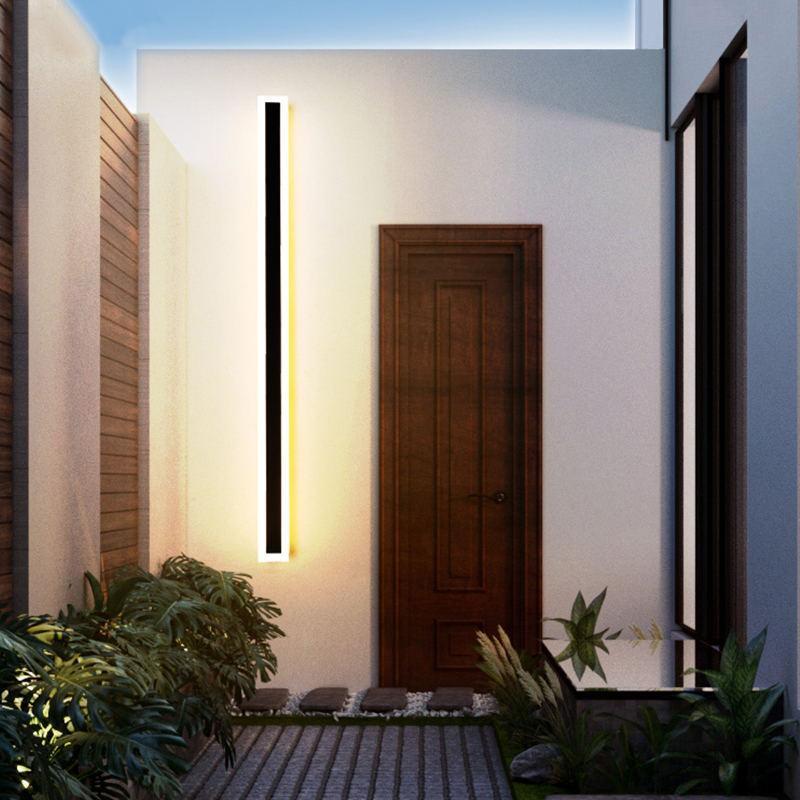 Vynn Linear Outdoor Wall Lamp - Neutral Decor