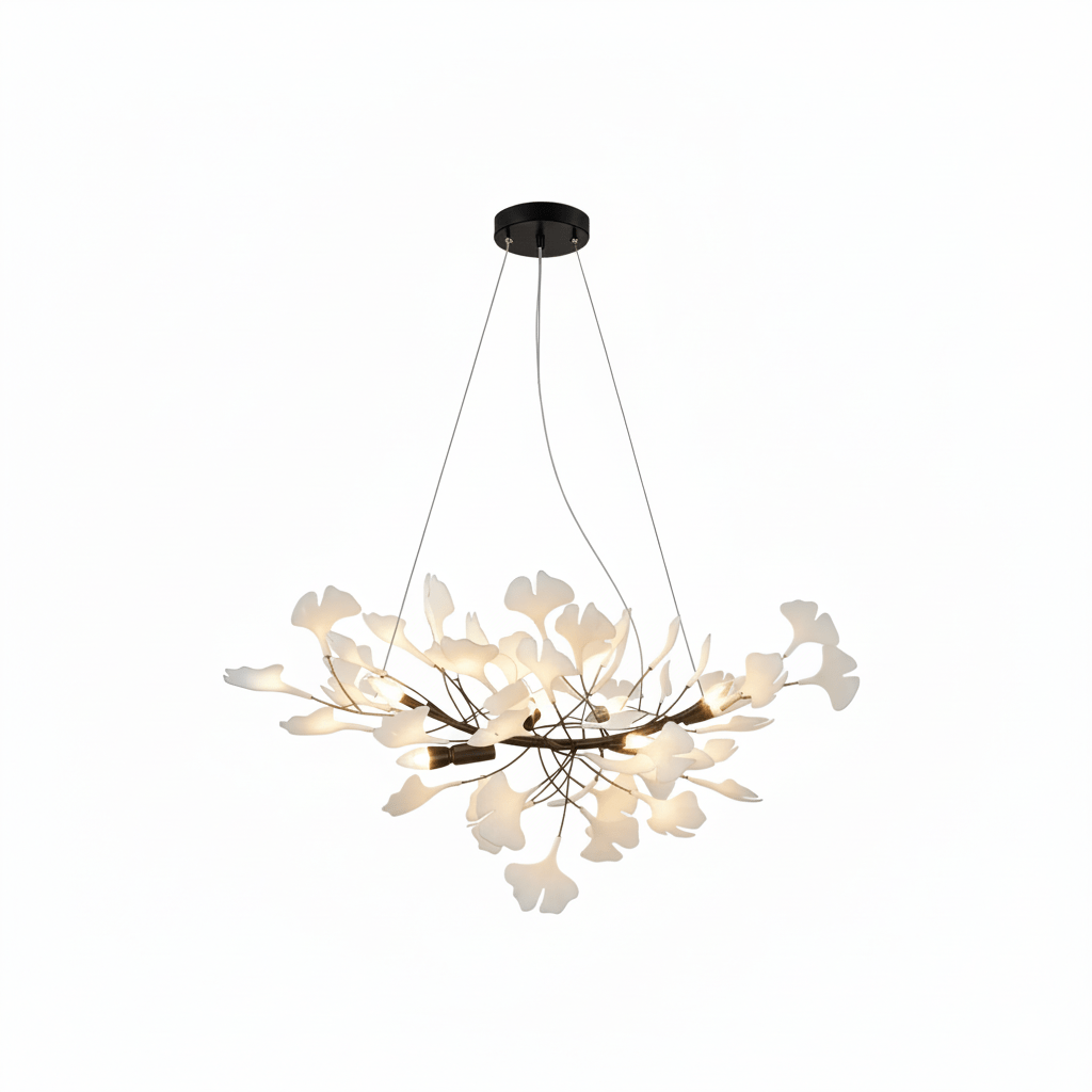 Fioraford Bloom Gingko Chandelier