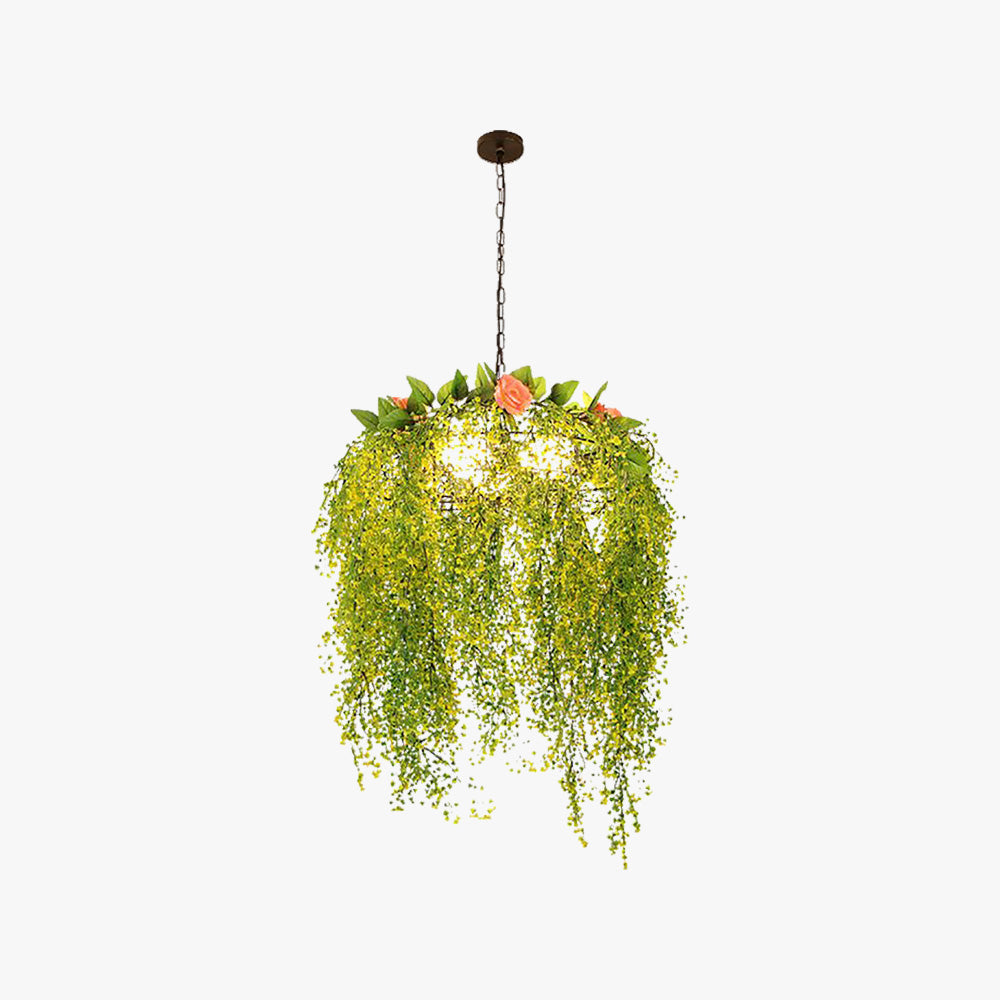 Ritta Art Natural Plant/Flower Decor Pendant Light Living Room - Neutral Decor