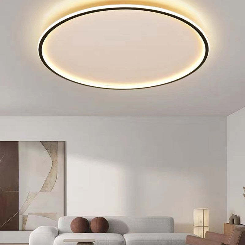 Quasso Flush Mount Ceiling Light Modern LED Round - Neutral Decor