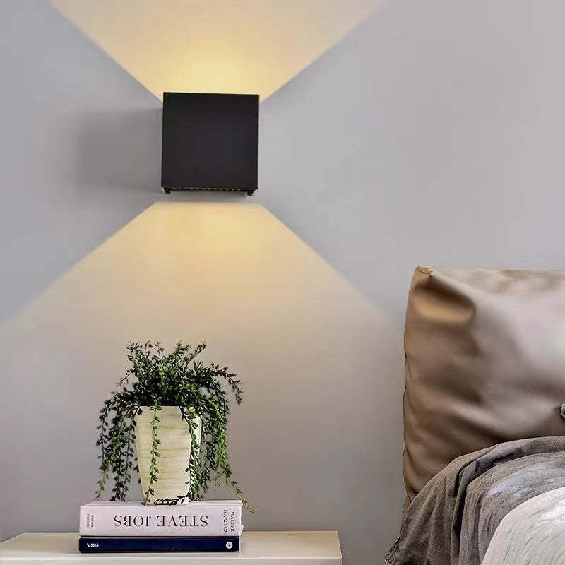 Ray Modern Adjustable Square Outdoor Wall Lamp LED - Neutral Decor