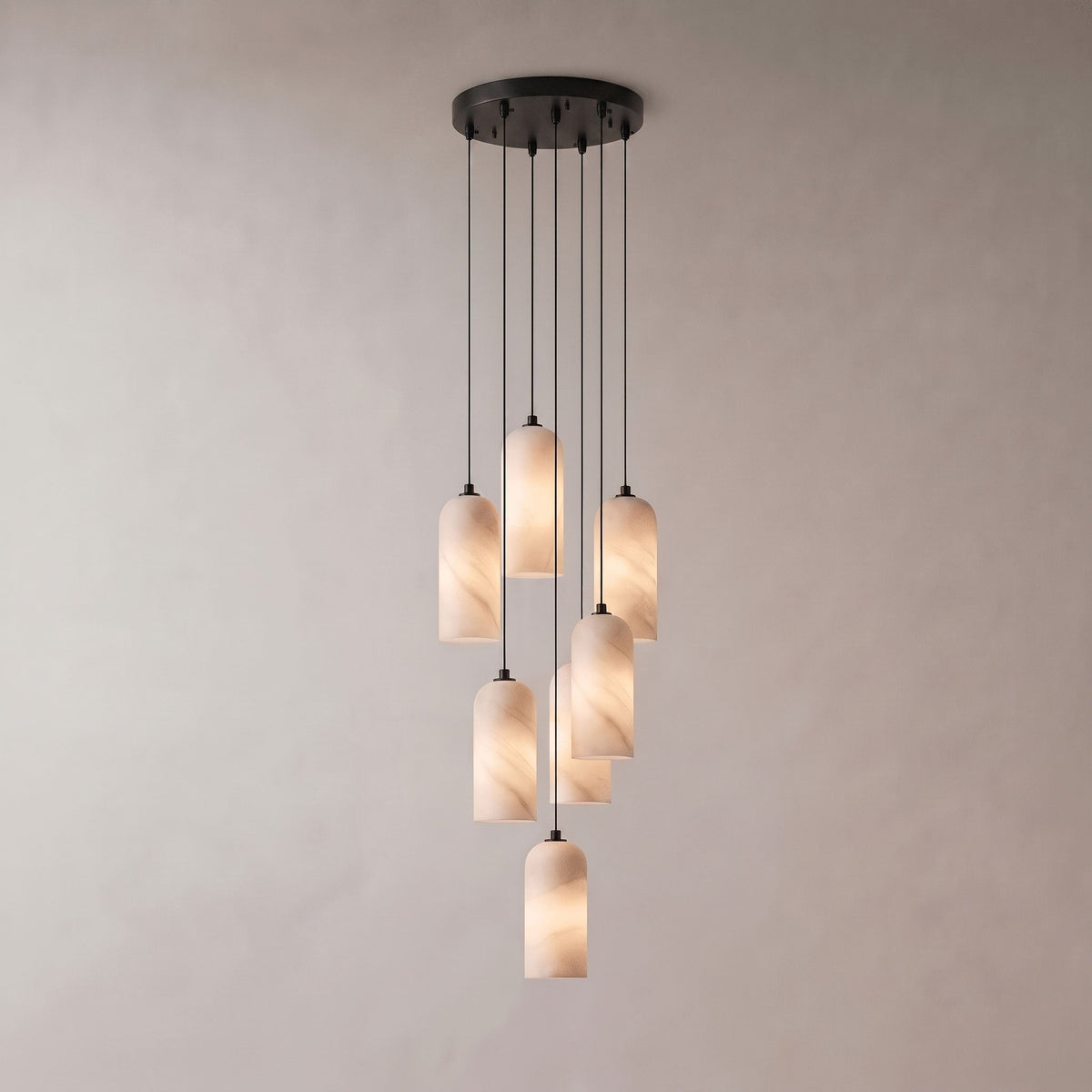 Willowmont Alabaster Pendant Light