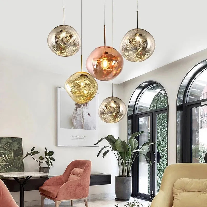 Milo Pendant Lights 4 Colour - Neutral Decor