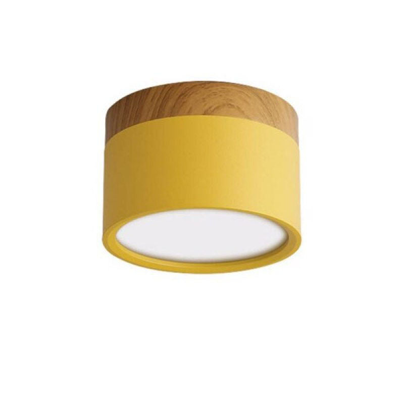 Valentina Modern Cylindrical /Acrylic Flush Mount Ceiling Light Hallway - Neutral Decor