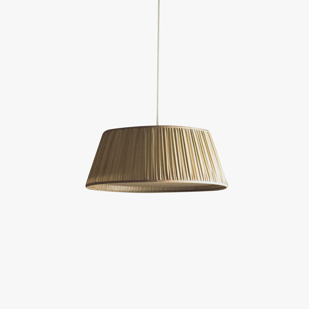 Ritta Pleated Pendant Light Wabi Sabi, /Fabric, Living Room - Neutral Decor
