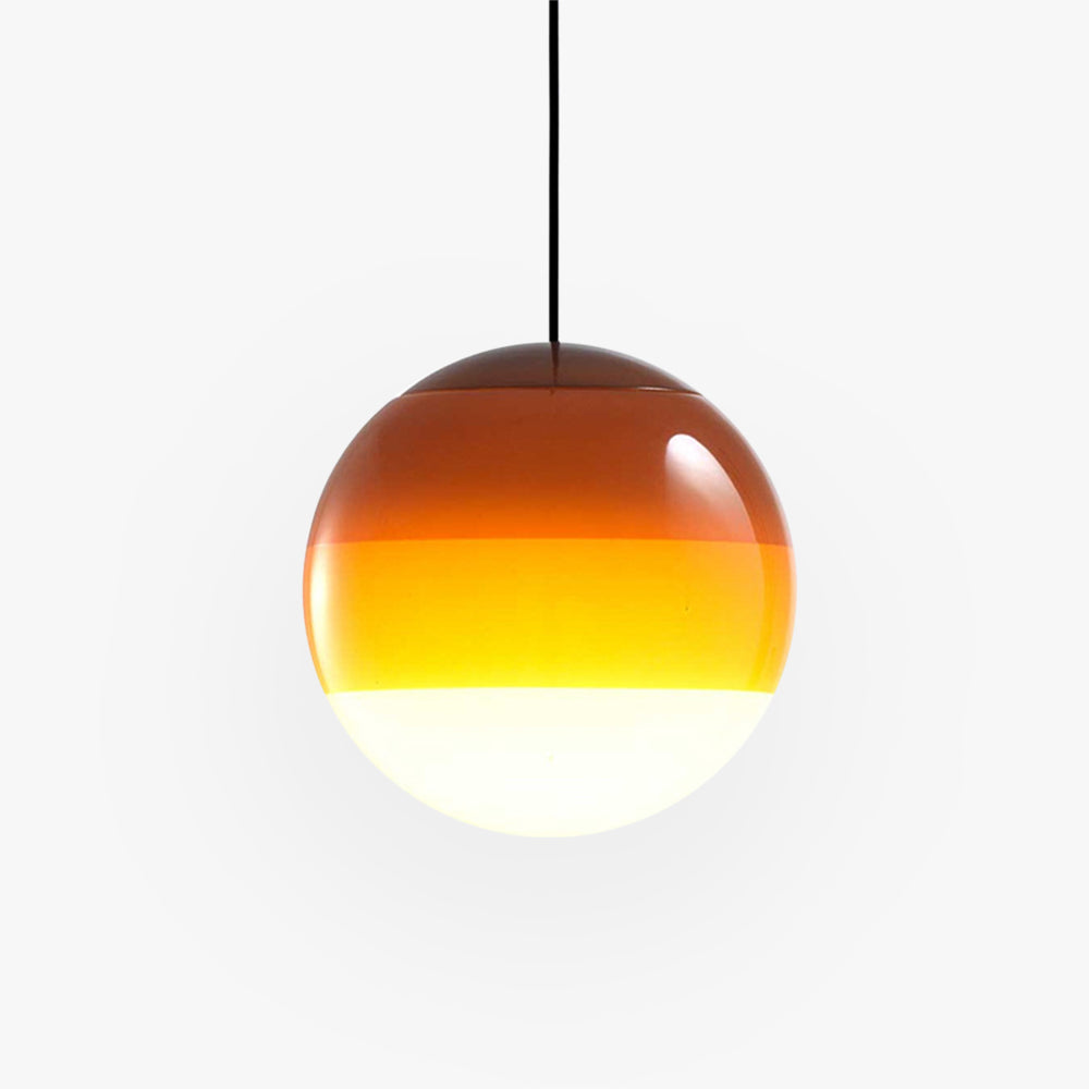 Valentina Colorful Glass Bubble Pendant Light - Neutral Decor