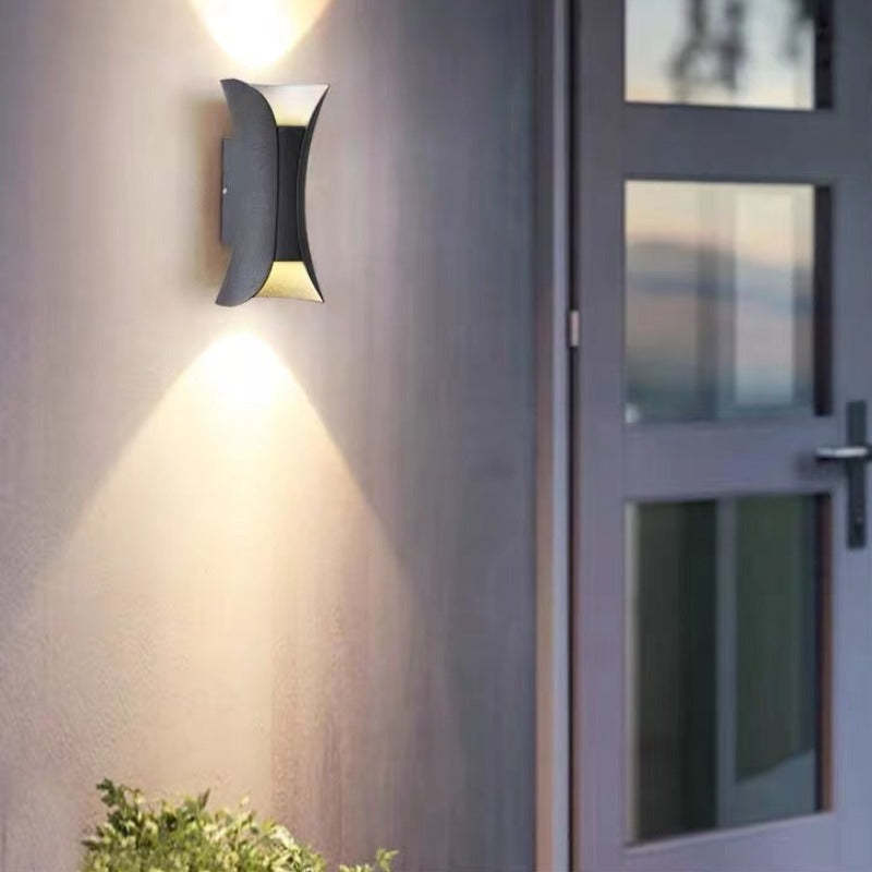 Ray Modern LED Outdoor Wall Light Garden Corridor - Neutral Decor
