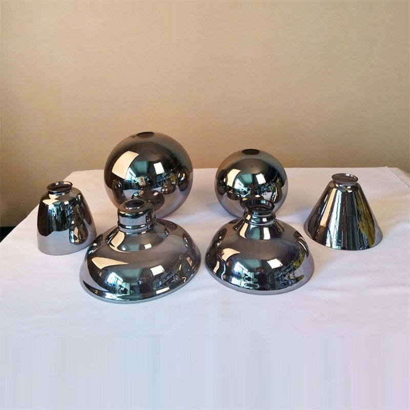Arisha Industrial /Glass Pendant Light Dining Room - Neutral Decor