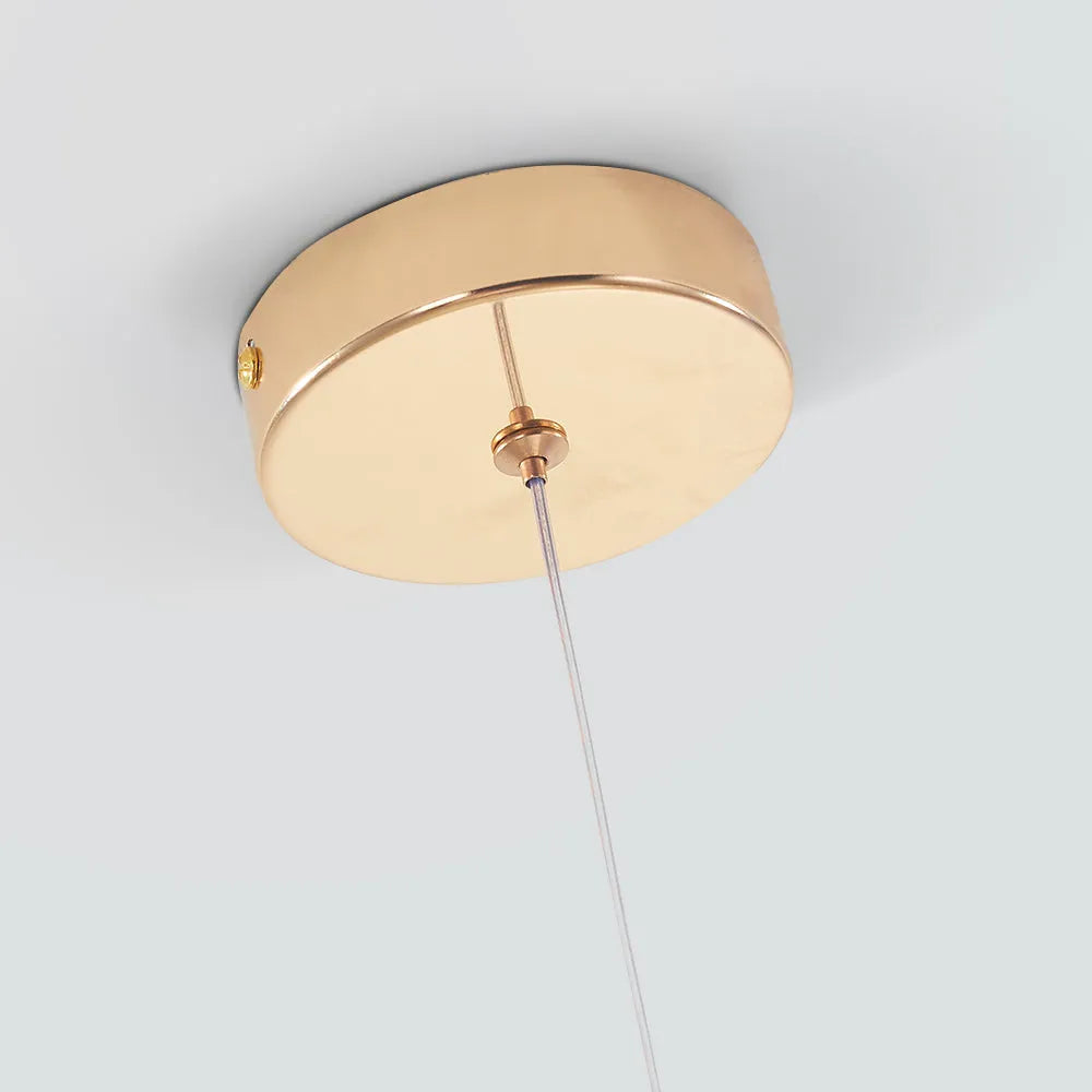 Teardrop Gold Pendant Light - Neutral Decor