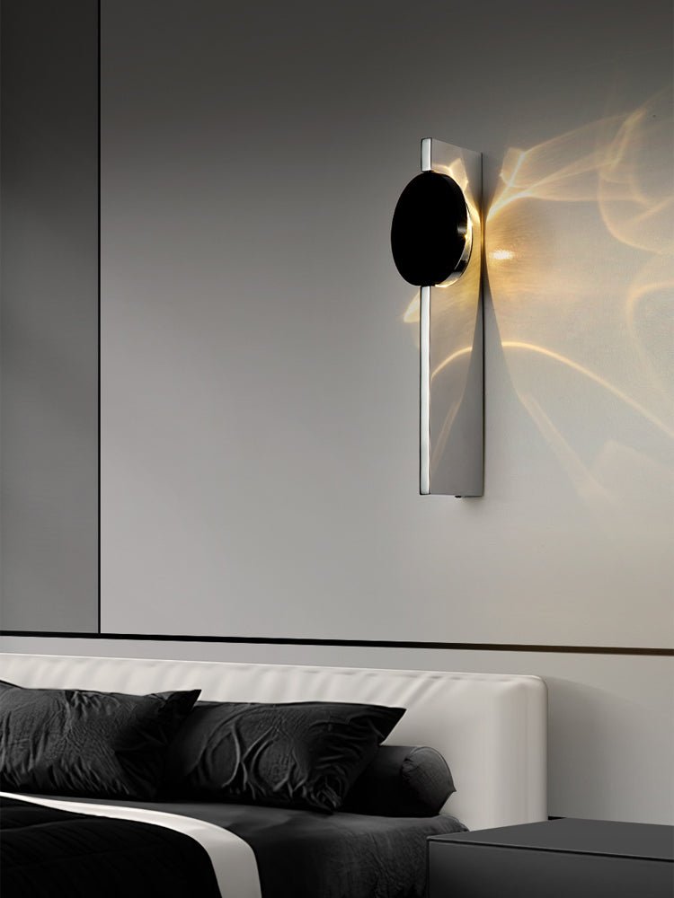 Pethr Wave Minimalist Steel Wall Lamp