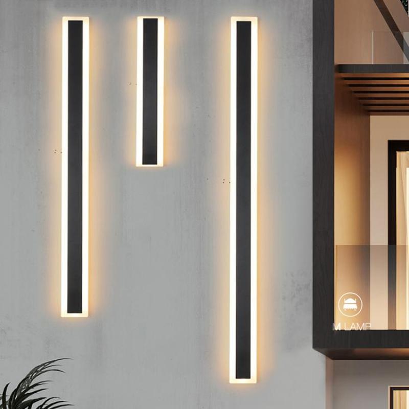 Vynn Linear Outdoor Wall Lamp - Neutral Decor