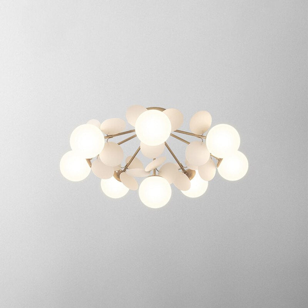 Aria Multicolored Flower Branch Chandelier Living Room - Neutral Decor