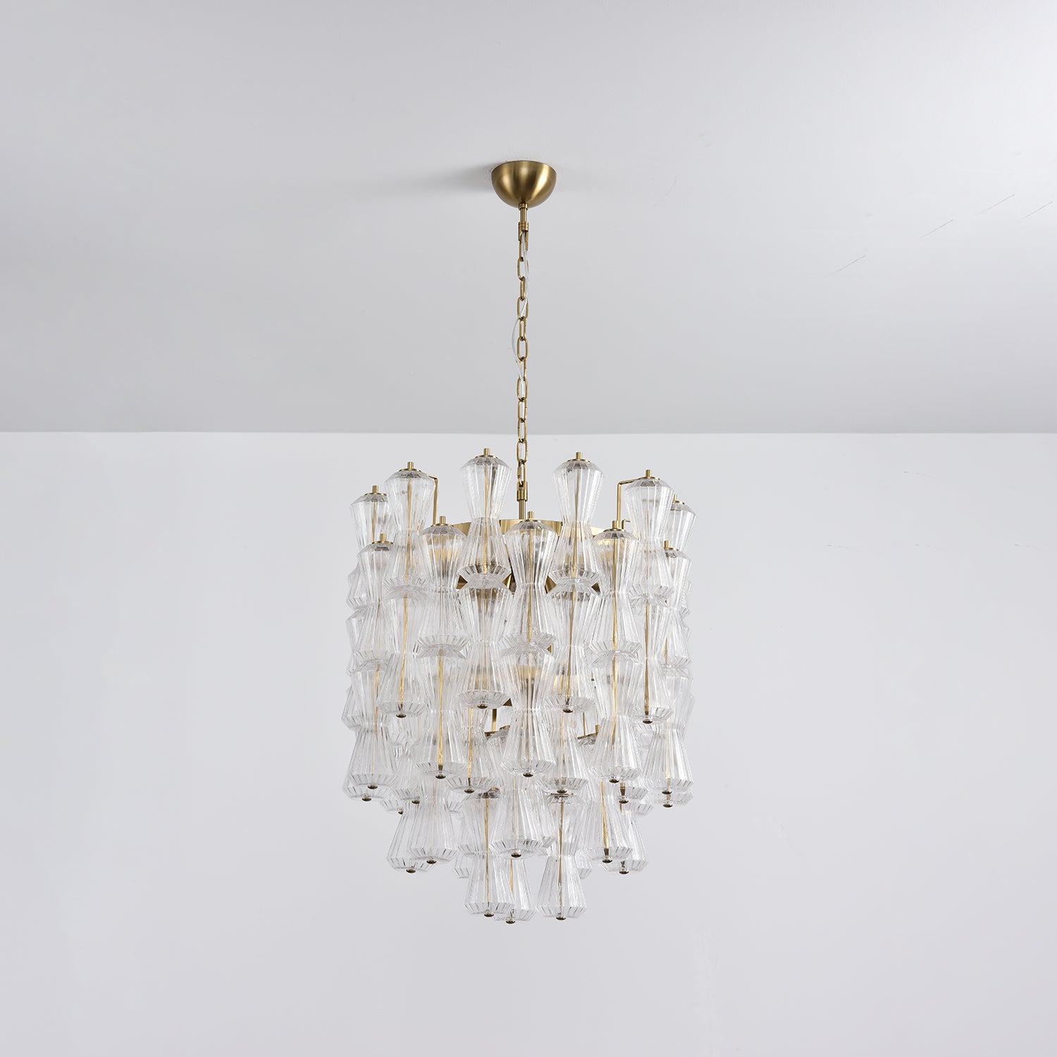 Celarena Chandelier Murano Glass Floral Cascade