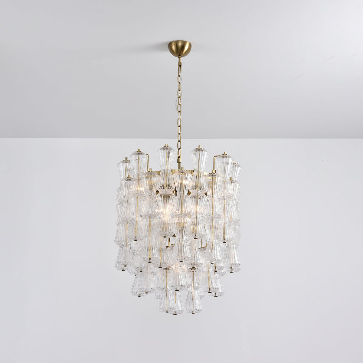 Celarena Chandelier Murano Glass Floral Cascade